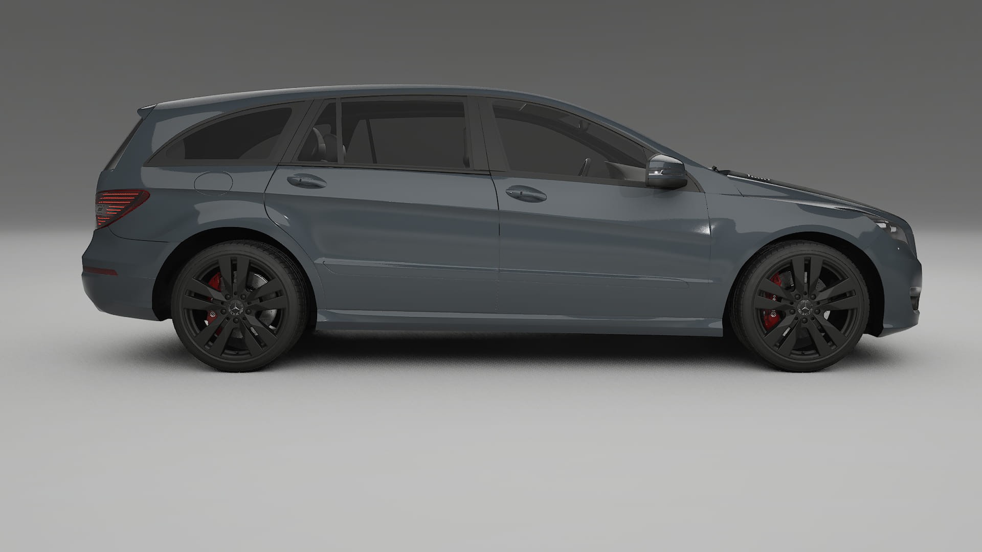 Mercedes R-class W251 facelift LCI TPU Paint Protection Film | GRANITE Color Change PPF Full Pre-Cut Kit