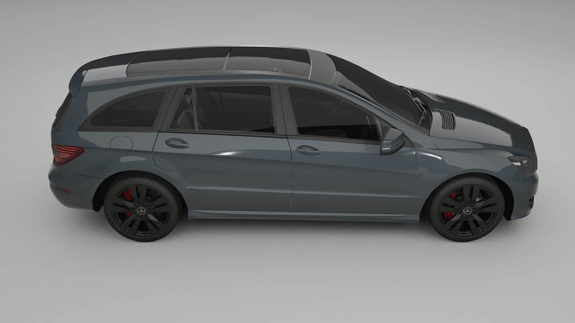 Mercedes R-class W251 facelift LCI TPU Paint Protection Film | GRANITE Color Change PPF Full Pre-Cut Kit