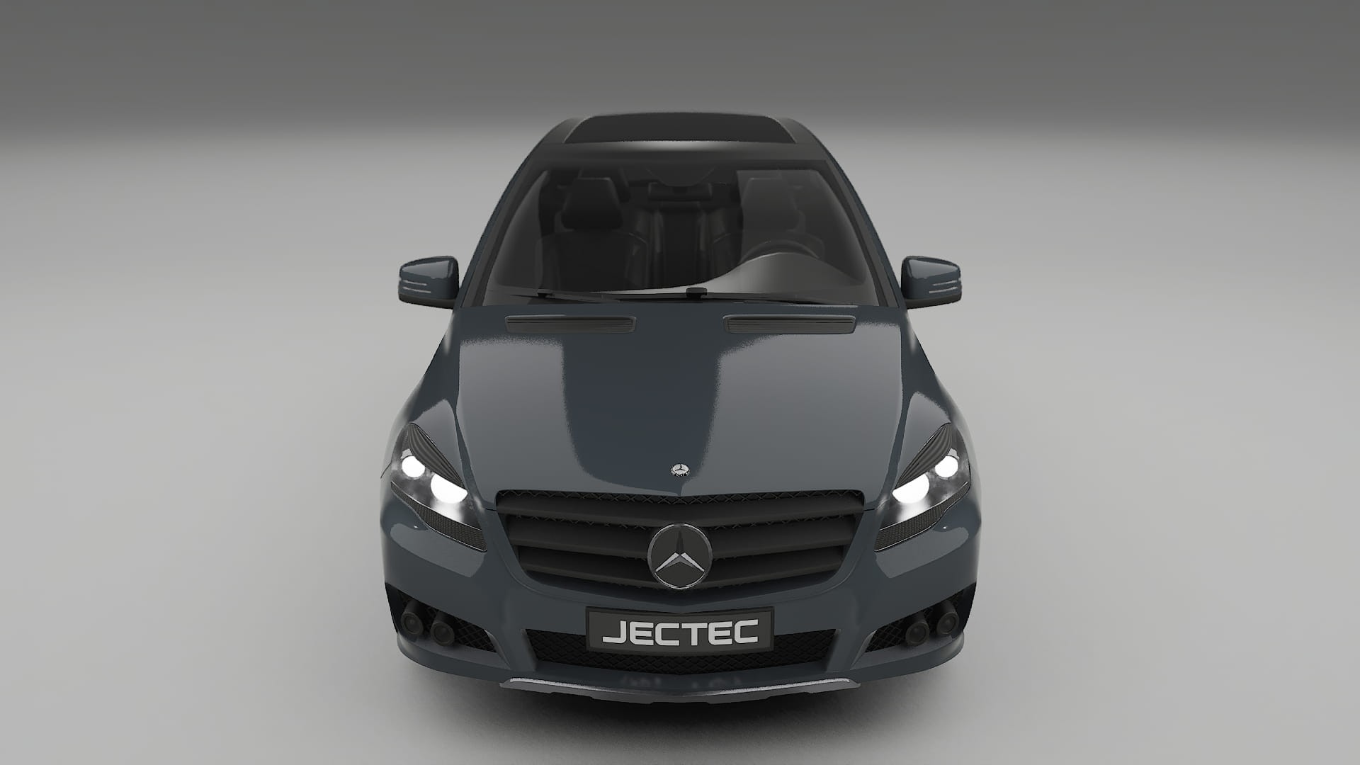 Mercedes R-class W251 facelift LCI TPU Paint Protection Film | GRANITE Color Change PPF Full Pre-Cut Kit