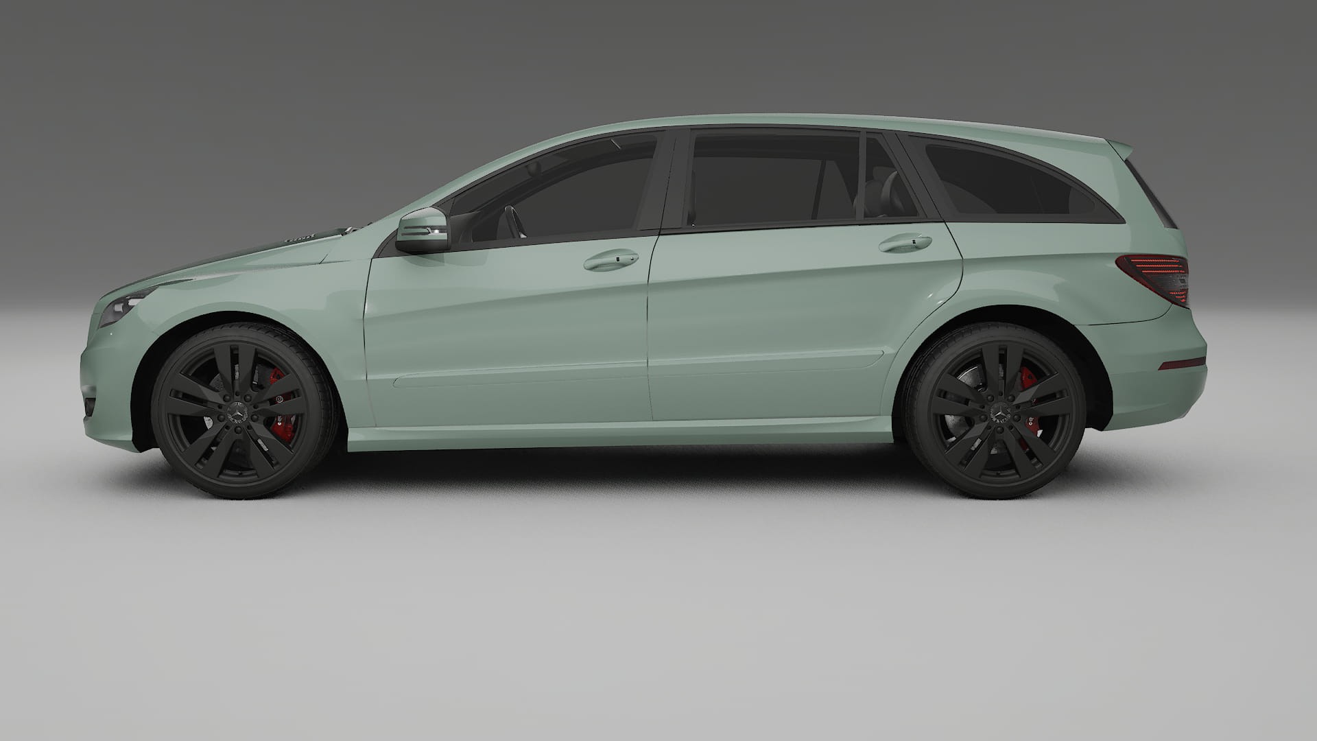 Mercedes R-class W251 facelift LCI TPU Paint Protection Film | CINDER Color Change PPF Full Pre-Cut Kit