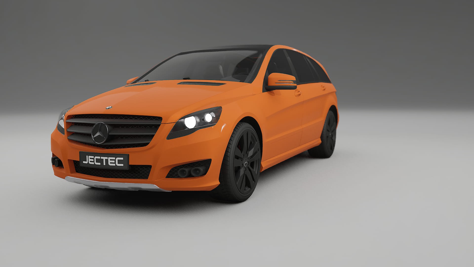 Mercedes R-class W251 facelift LCI TPU Paint Protection Film | ROCKET Color Change PPF Full Pre-Cut Kit