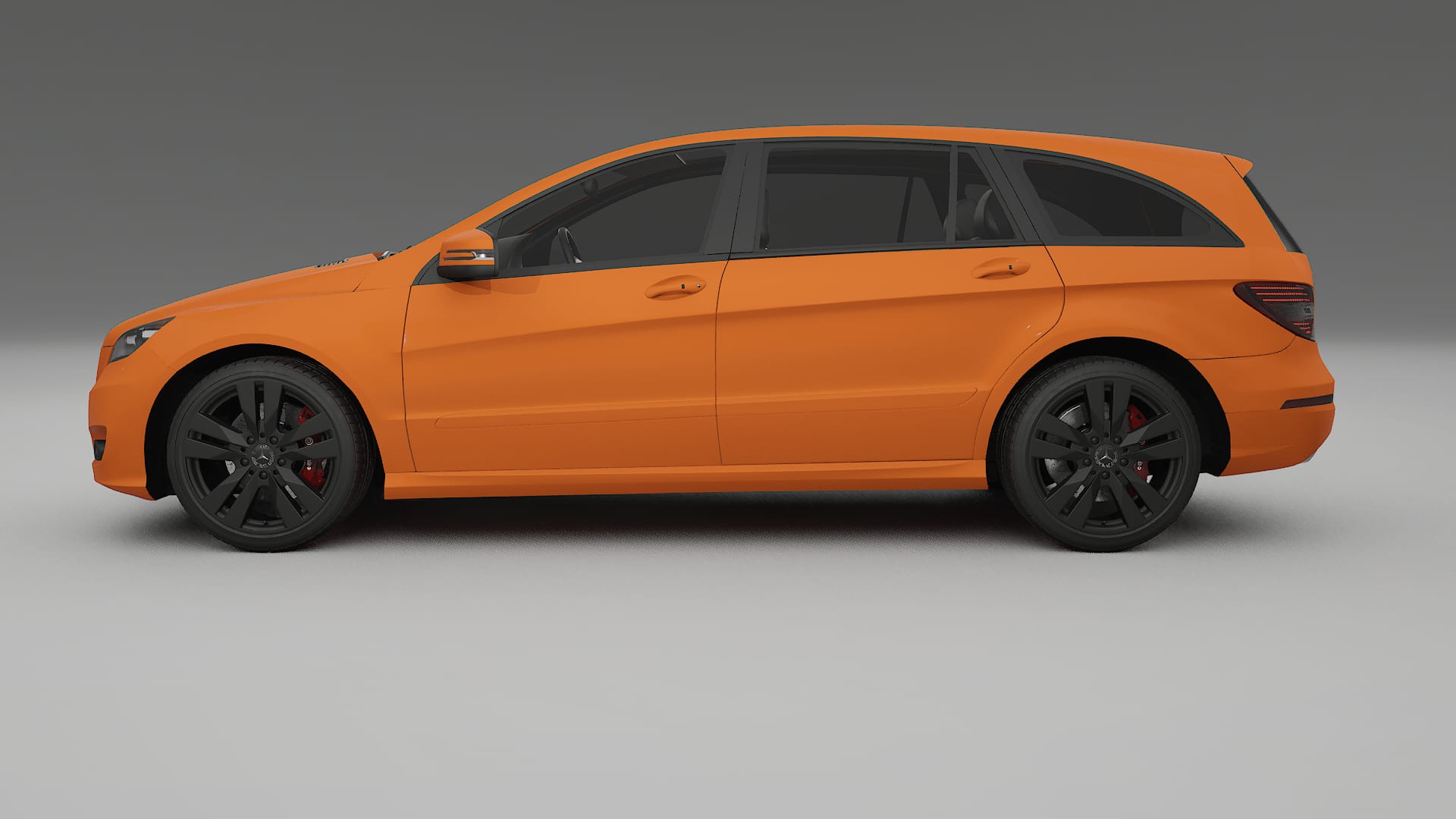 Mercedes R-class W251 facelift LCI TPU Paint Protection Film | ROCKET Color Change PPF Full Pre-Cut Kit