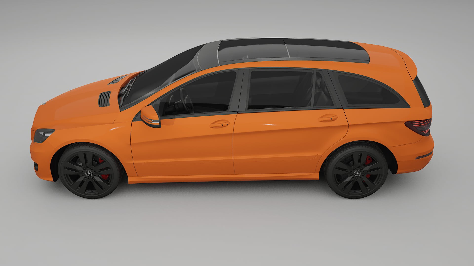 Mercedes R-class W251 facelift LCI TPU Paint Protection Film | ROCKET Color Change PPF Full Pre-Cut Kit