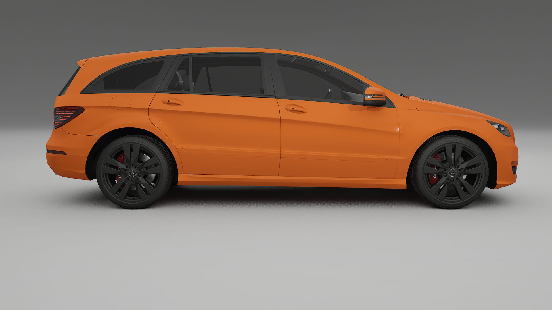 Mercedes R-class W251 facelift LCI TPU Paint Protection Film | ROCKET Color Change PPF Full Pre-Cut Kit