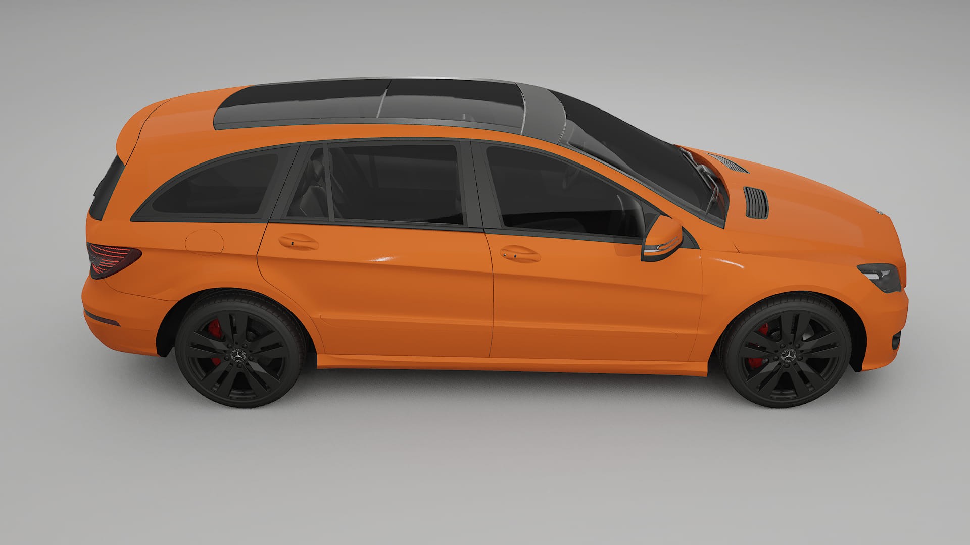 Mercedes R-class W251 facelift LCI TPU Paint Protection Film | ROCKET Color Change PPF Full Pre-Cut Kit