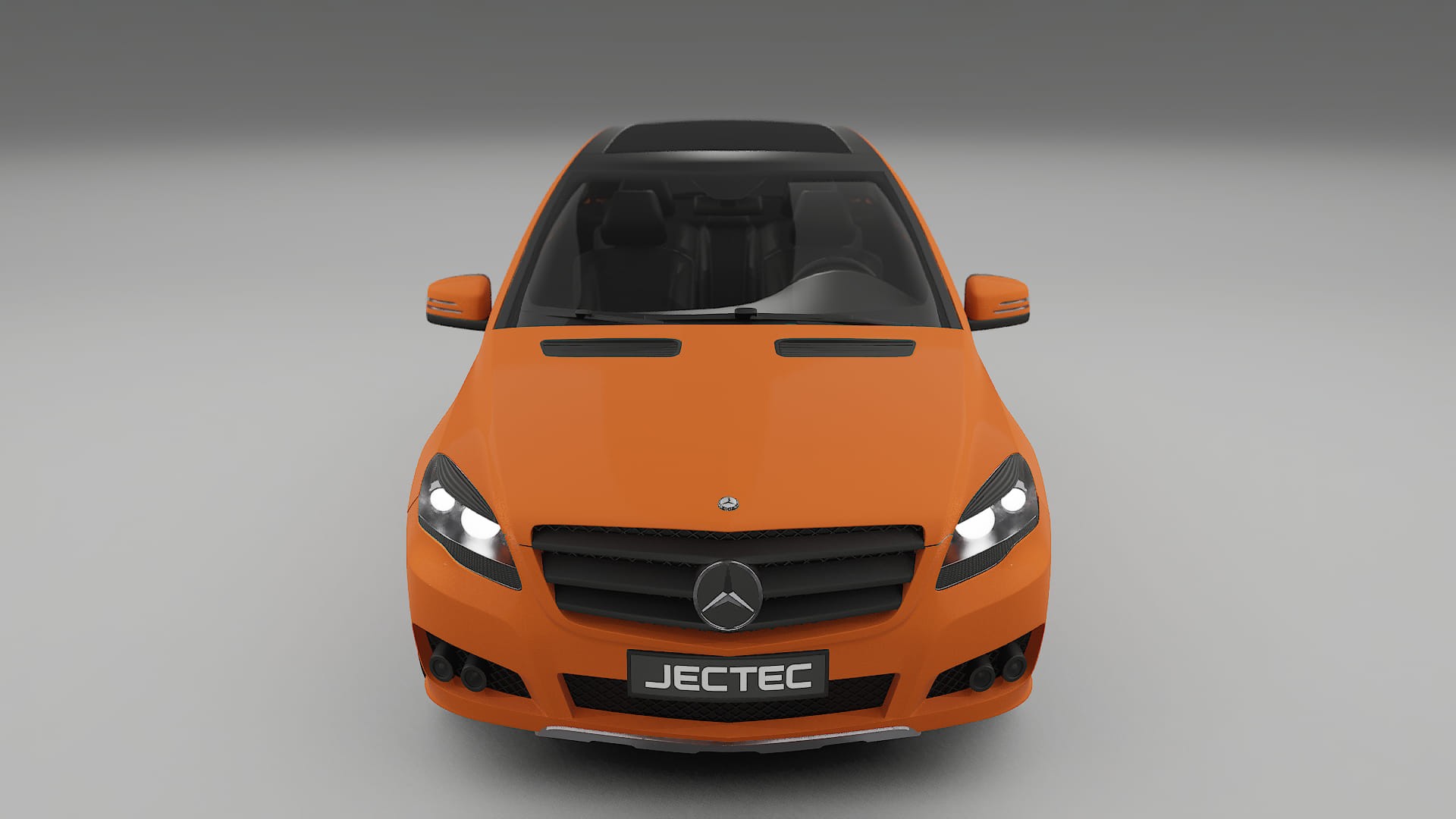 Mercedes R-class W251 facelift LCI TPU Paint Protection Film | ROCKET Color Change PPF Full Pre-Cut Kit