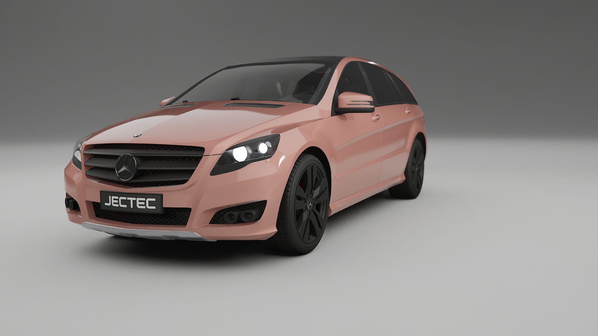 Mercedes R-class W251 facelift LCI TPU Paint Protection Film | BLUSH Color Change PPF Full Pre-Cut Kit