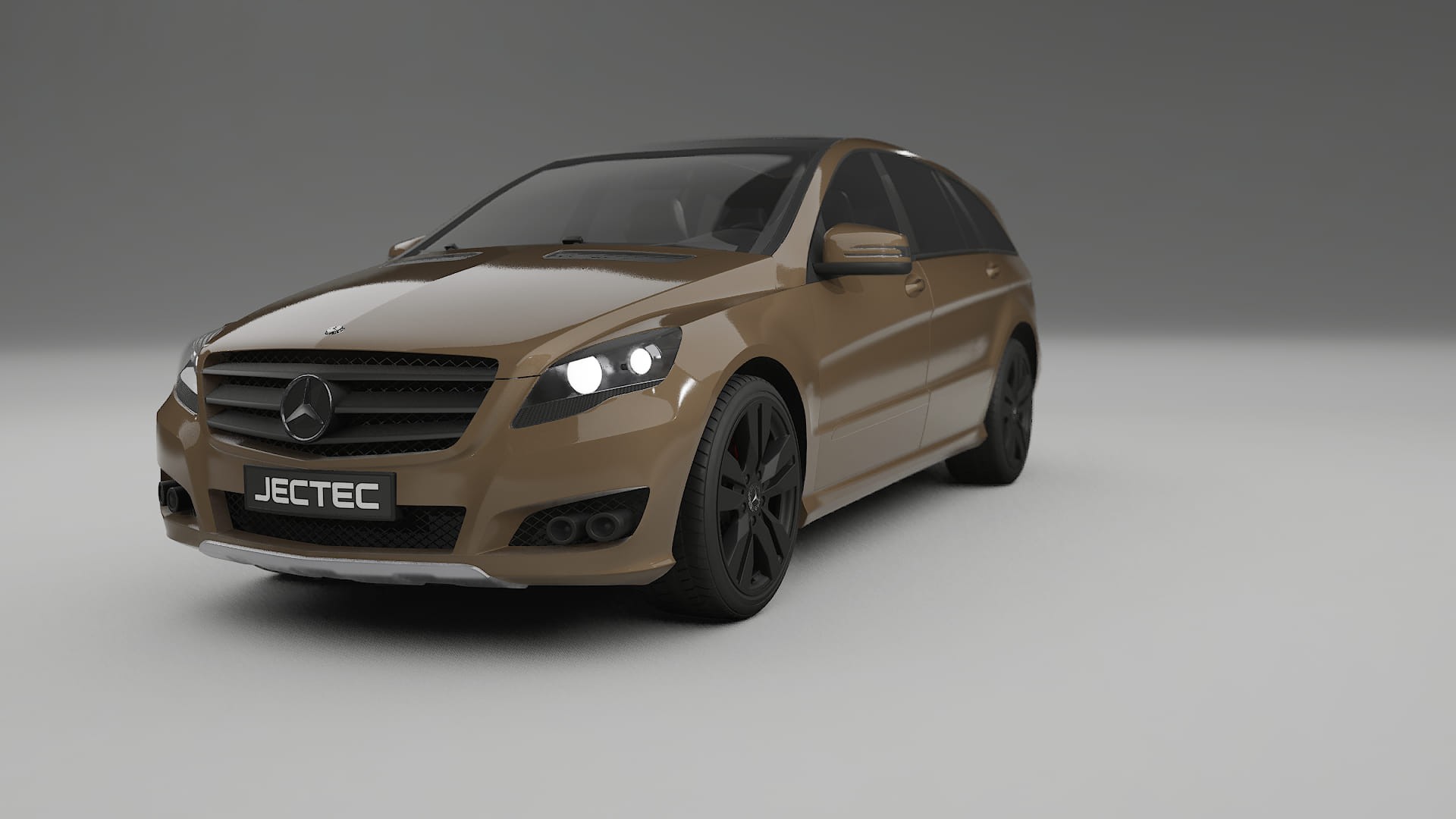 Mercedes R-class W251 facelift LCI TPU Paint Protection Film | SAHARA Color Change PPF Full Pre-Cut Kit