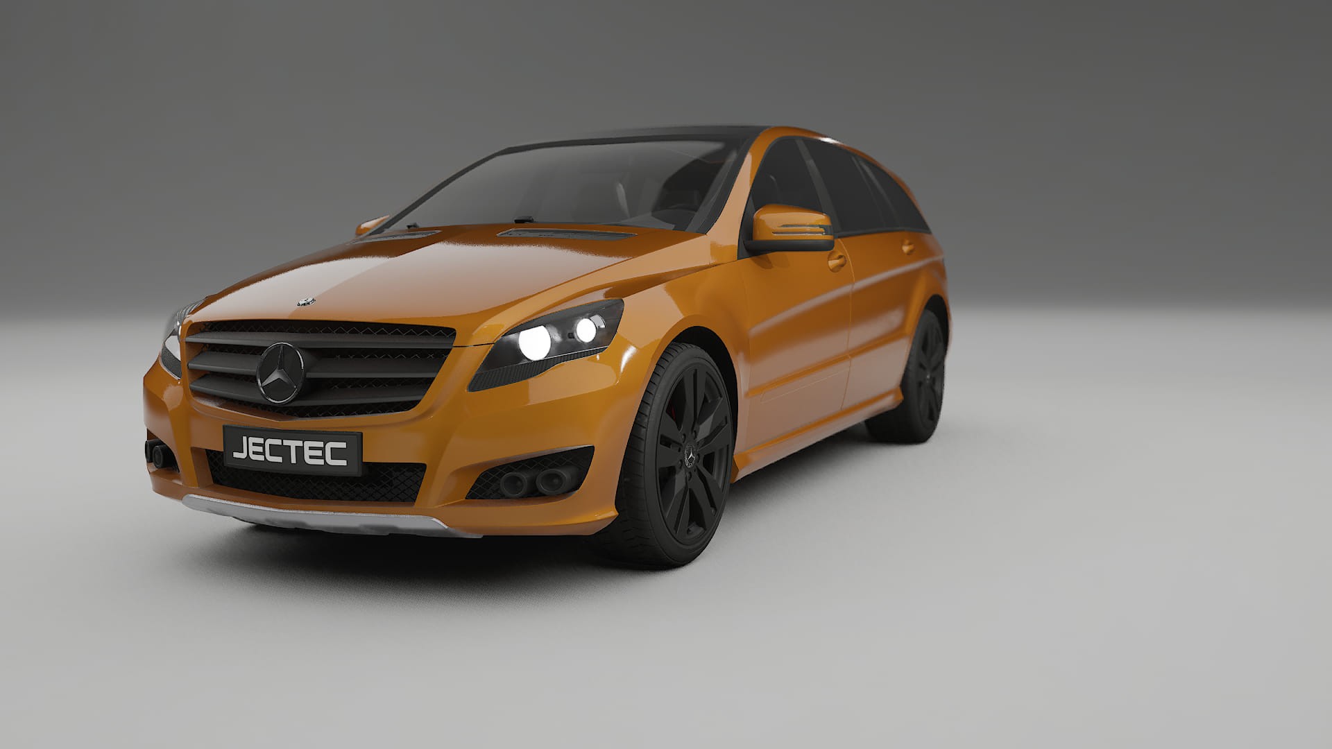 Mercedes R-class W251 facelift LCI TPU Paint Protection Film | DAISY Color Change PPF Full Pre-Cut Kit