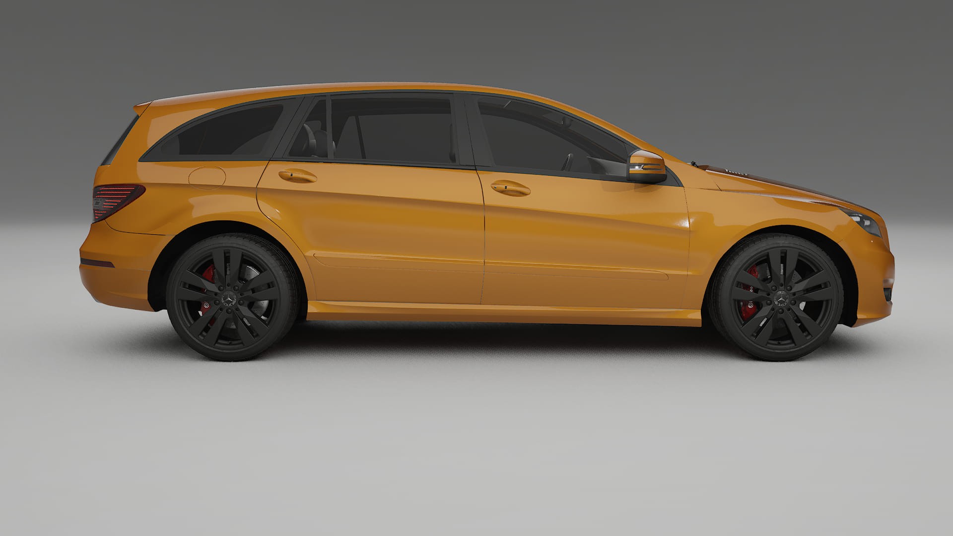 Mercedes R-class W251 facelift LCI TPU Paint Protection Film | DAISY Color Change PPF Full Pre-Cut Kit