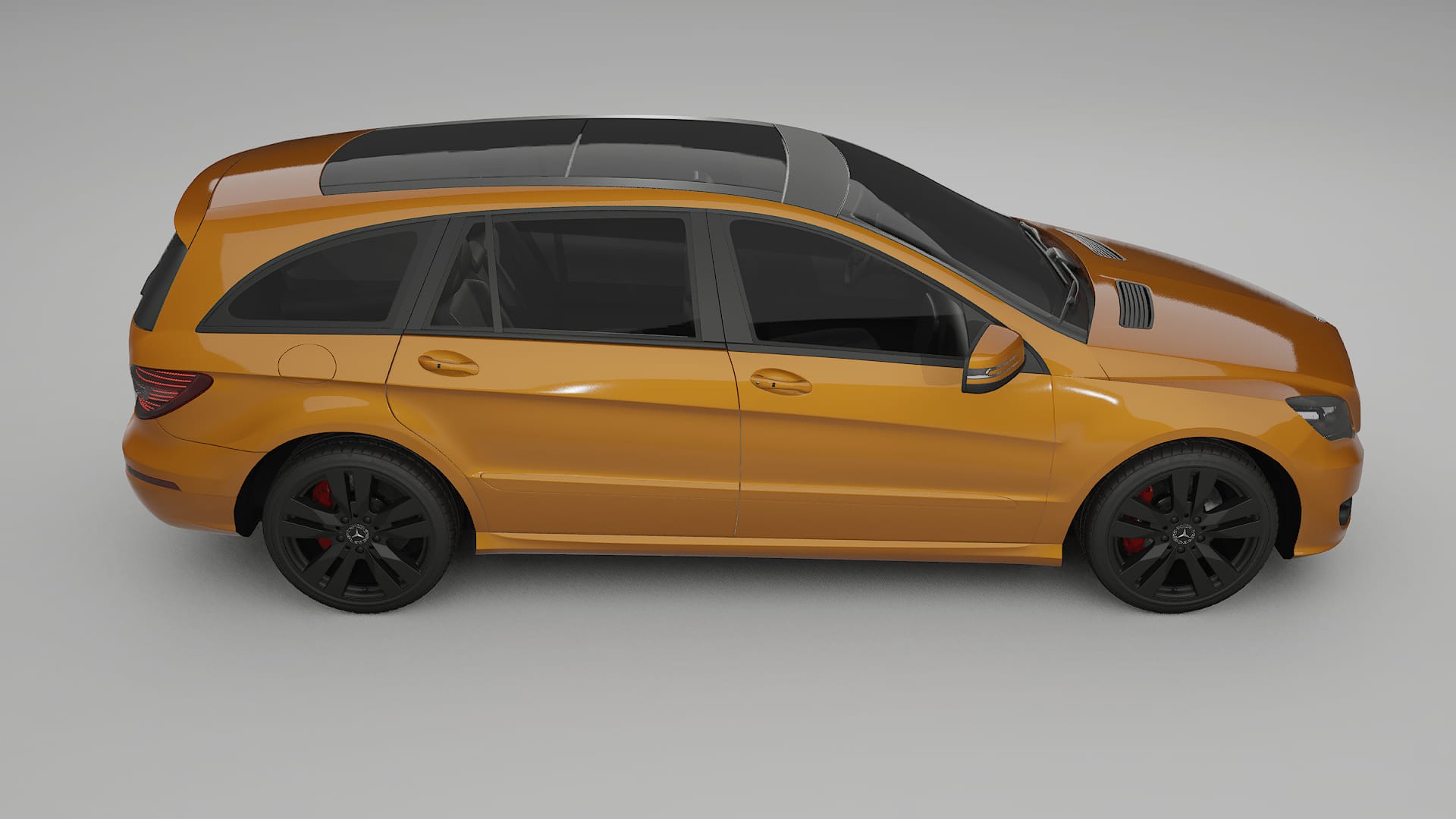 Mercedes R-class W251 facelift LCI TPU Paint Protection Film | DAISY Color Change PPF Full Pre-Cut Kit