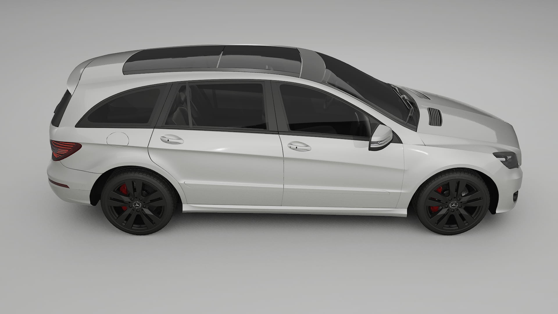 Mercedes R-class W251 facelift LCI TPU Paint Protection Film | PEARL Color Change PPF Full Pre-Cut Kit