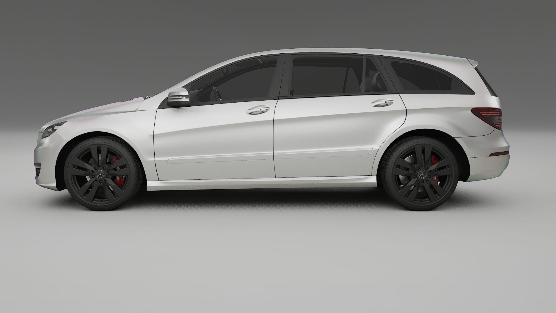 Mercedes R-class W251 facelift LCI TPU Paint Protection Film | NEBULA Color Change PPF Full Pre-Cut Kit