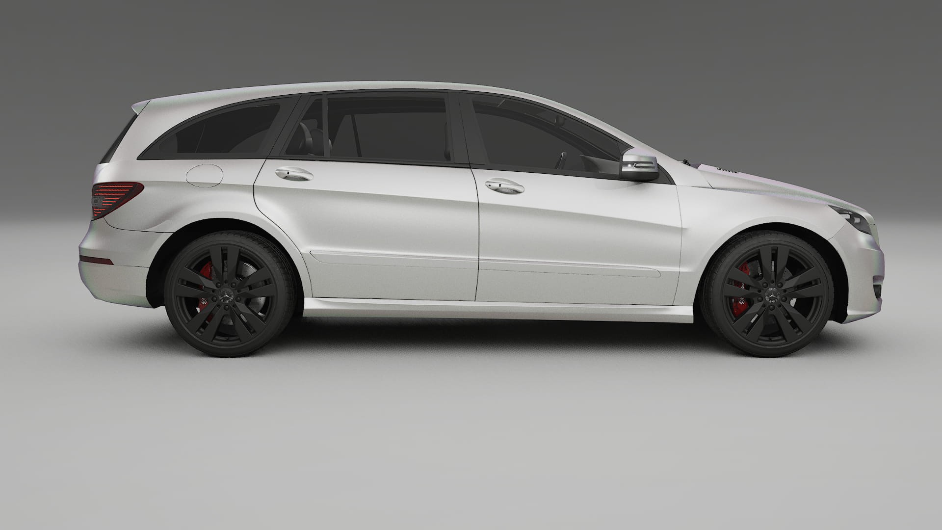 Mercedes R-class W251 facelift LCI TPU Paint Protection Film | NEBULA Color Change PPF Full Pre-Cut Kit