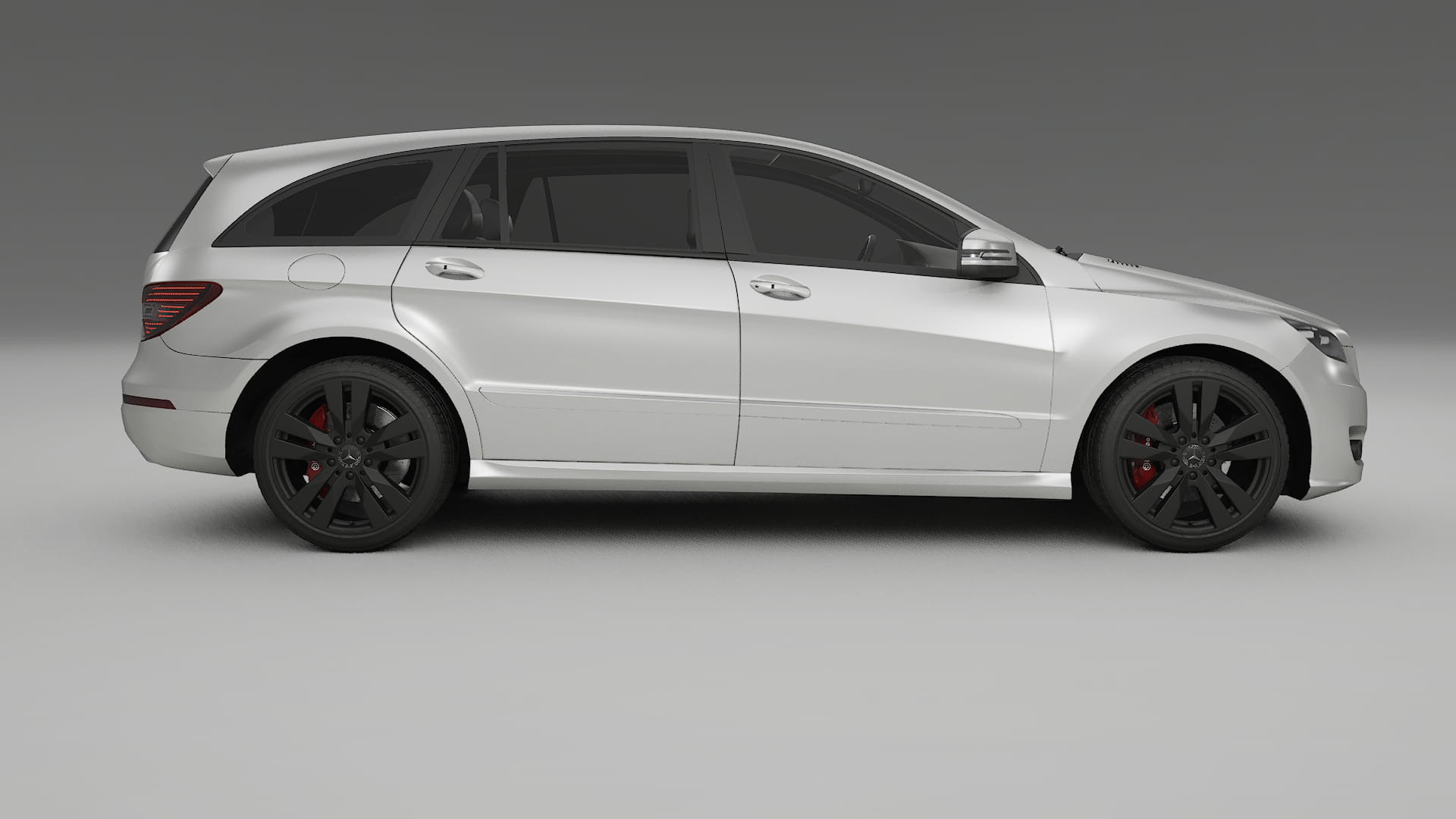 Mercedes R-class W251 facelift LCI TPU Paint Protection Film | OPAL Color Change PPF Full Pre-Cut Kit