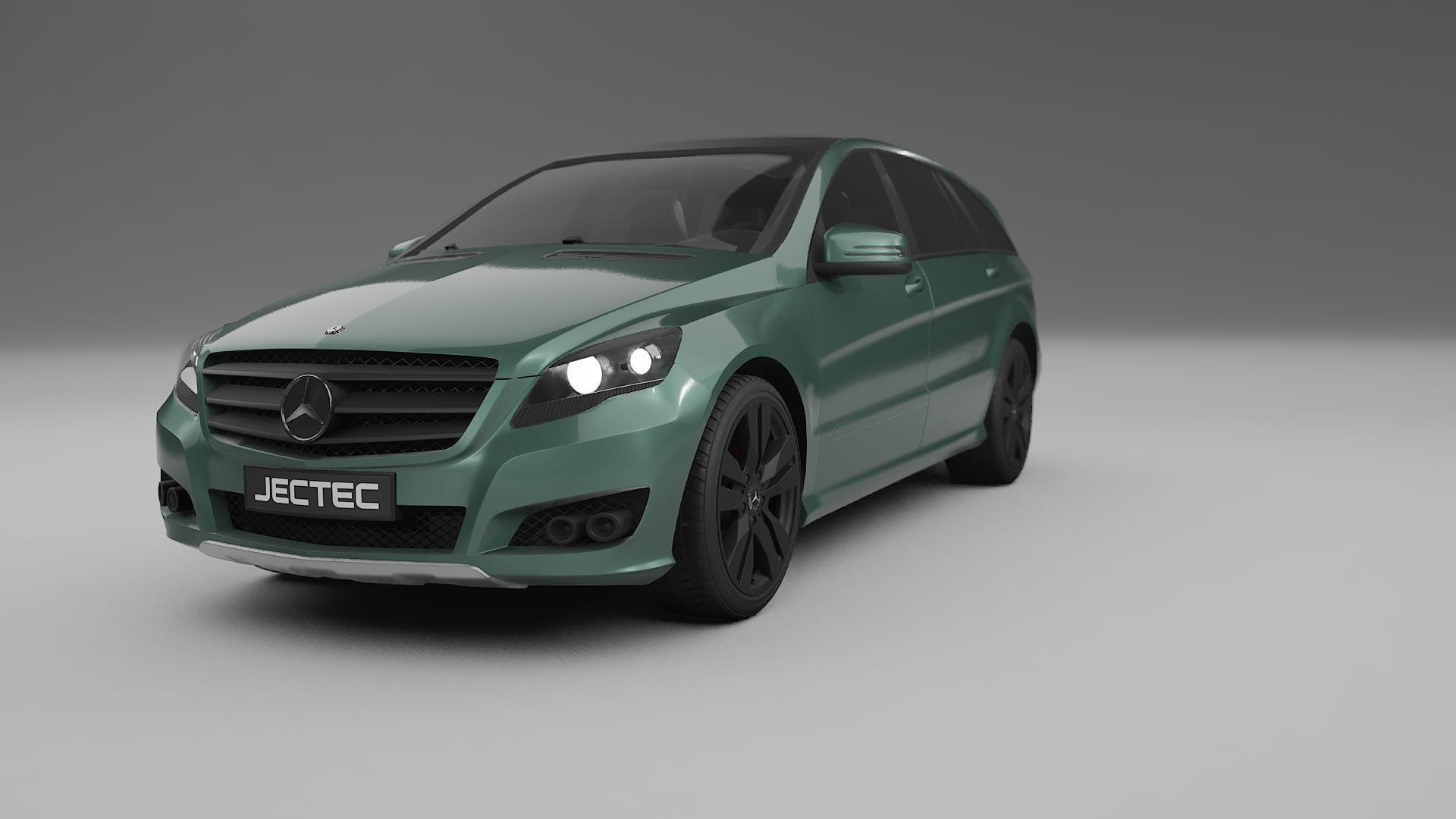 Mercedes R-class W251 facelift LCI TPU Paint Protection Film | EVERGREEN Color Change PPF Full Pre-Cut Kit