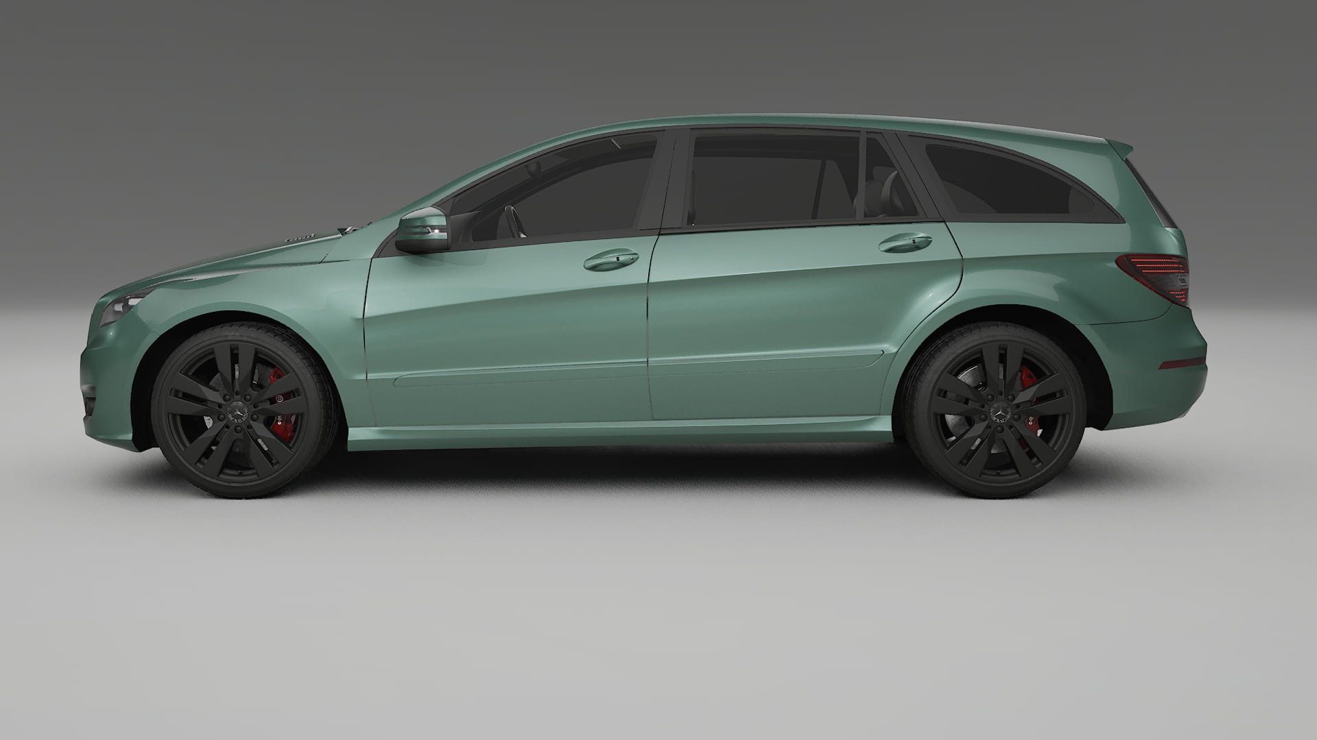 Mercedes R-class W251 facelift LCI TPU Paint Protection Film | EVERGREEN Color Change PPF Full Pre-Cut Kit