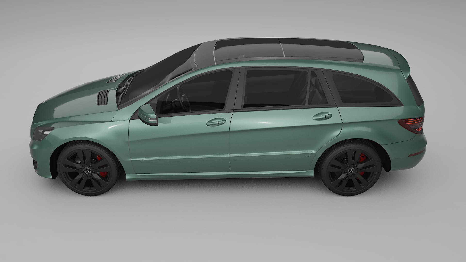 Mercedes R-class W251 facelift LCI TPU Paint Protection Film | EVERGREEN Color Change PPF Full Pre-Cut Kit