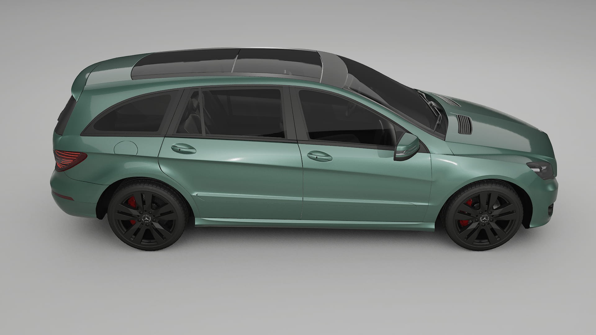 Mercedes R-class W251 facelift LCI TPU Paint Protection Film | EVERGREEN Color Change PPF Full Pre-Cut Kit