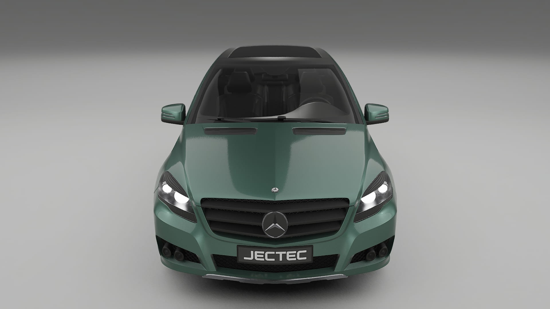 Mercedes R-class W251 facelift LCI TPU Paint Protection Film | EVERGREEN Color Change PPF Full Pre-Cut Kit