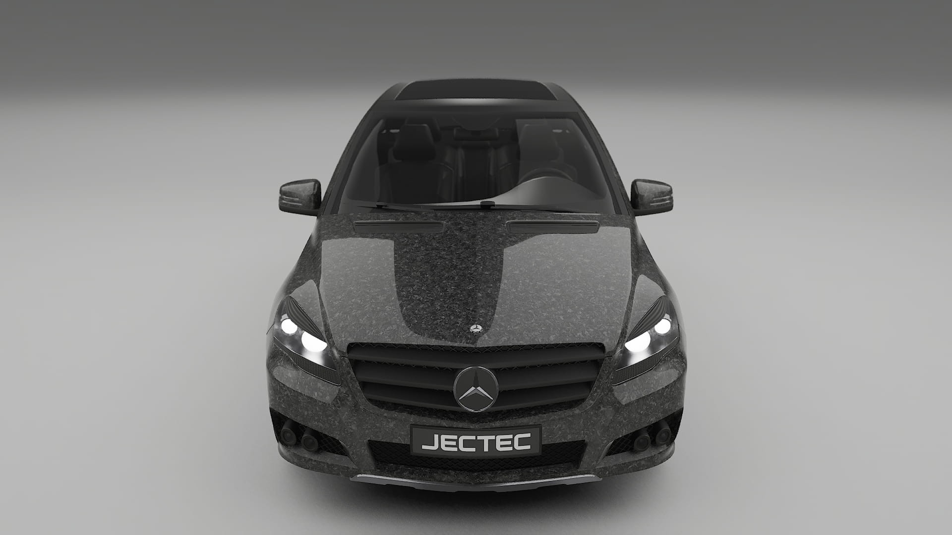 Mercedes R-class W251 facelift LCI TPU Paint Protection Film | FORGED S Color Change PPF Full Pre-Cut Kit