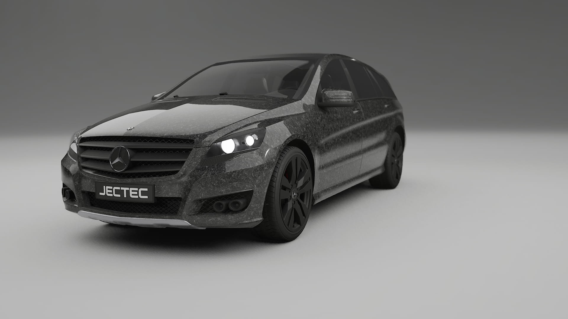 Mercedes R-class W251 facelift LCI TPU Paint Protection Film | FORGED S Color Change PPF Full Pre-Cut Kit 2