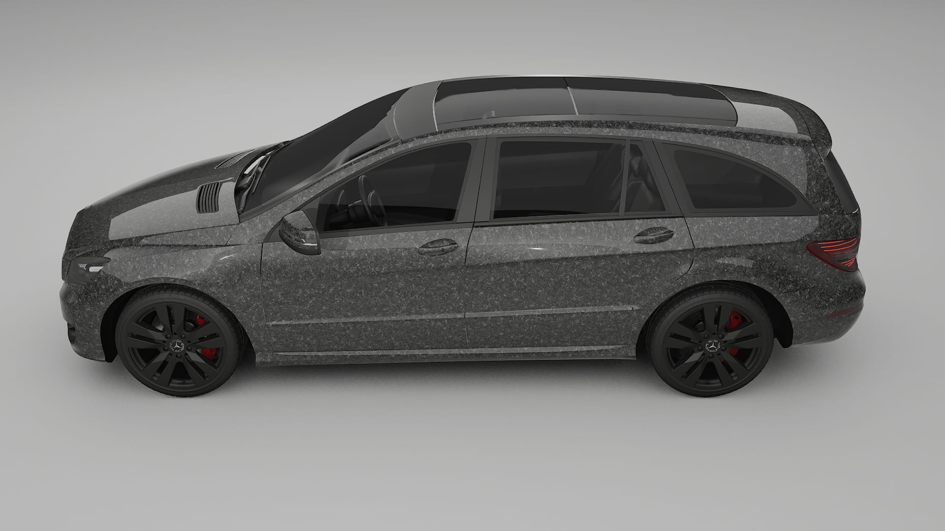 Mercedes R-class W251 facelift LCI TPU Paint Protection Film | FORGED S Color Change PPF Full Pre-Cut Kit