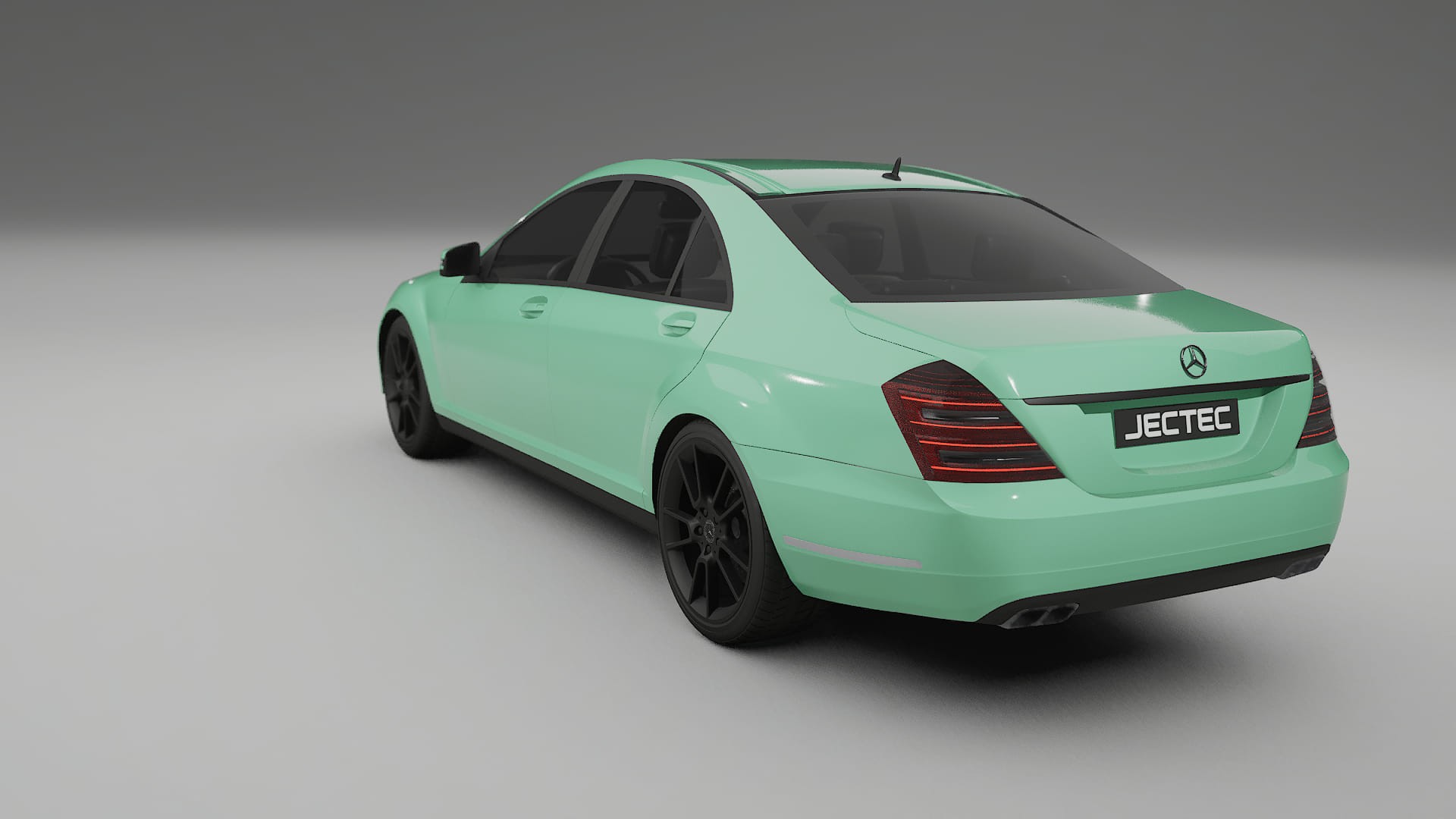 Mercedes S-class W221 facelift LCI TPU Paint Protection Film | DUSTY Color Change PPF Full Pre-Cut Kit