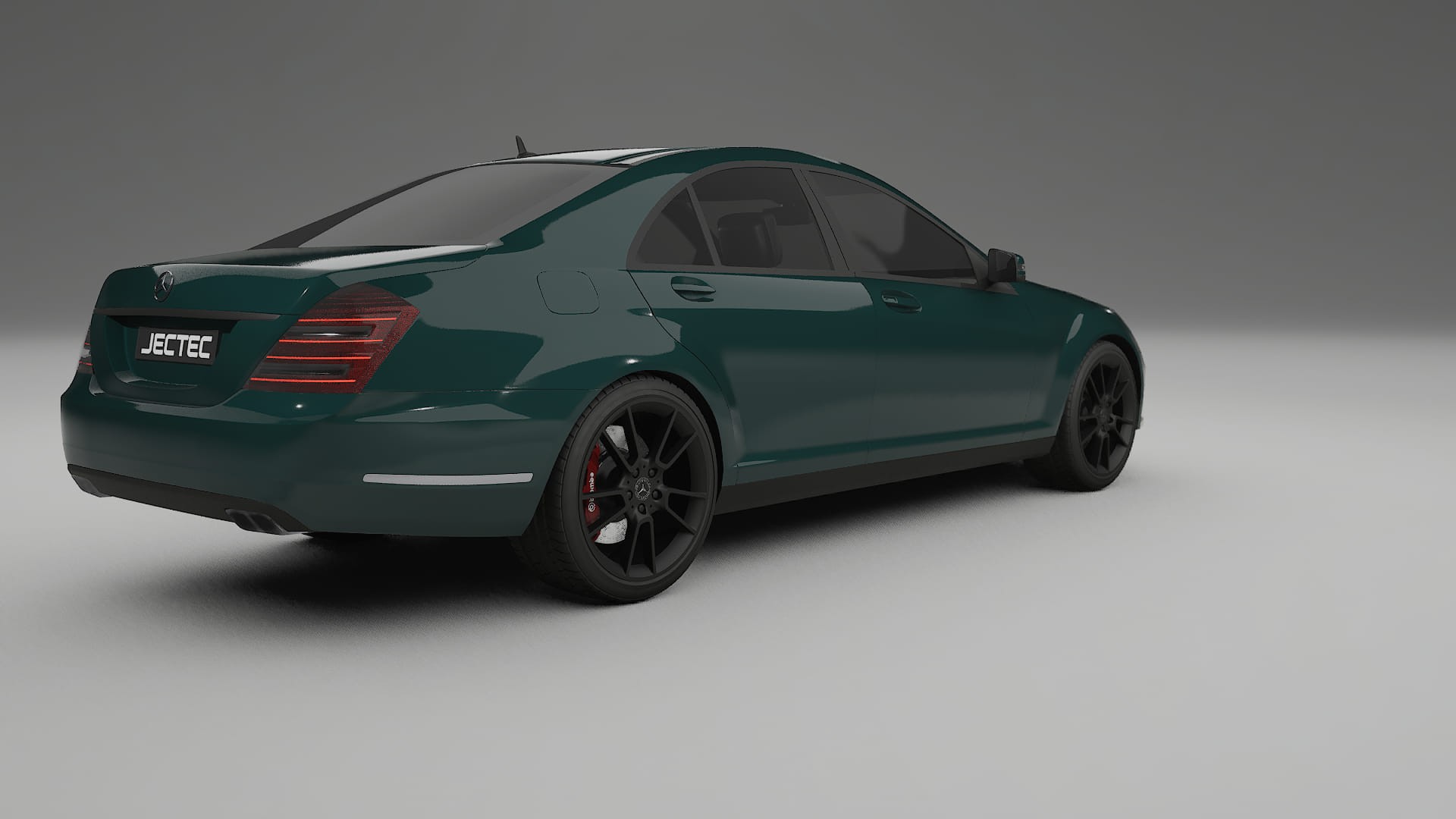 Mercedes S-class W221 facelift LCI TPU Paint Protection Film | INFERNO Color Change PPF Full Pre-Cut Kit