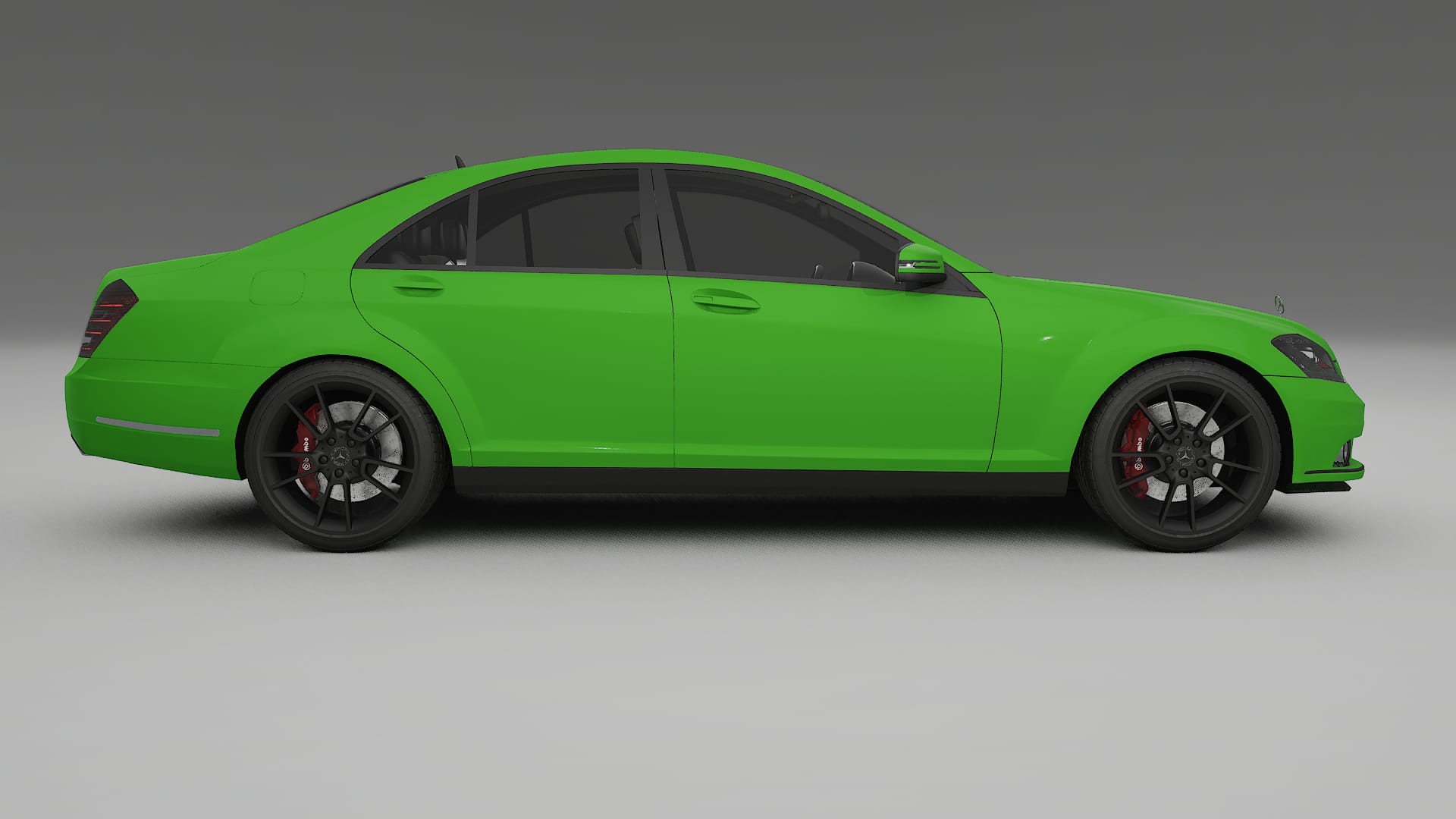 Mercedes S-class W221 facelift LCI TPU Paint Protection Film | VENOM Color Change PPF Full Pre-Cut Kit