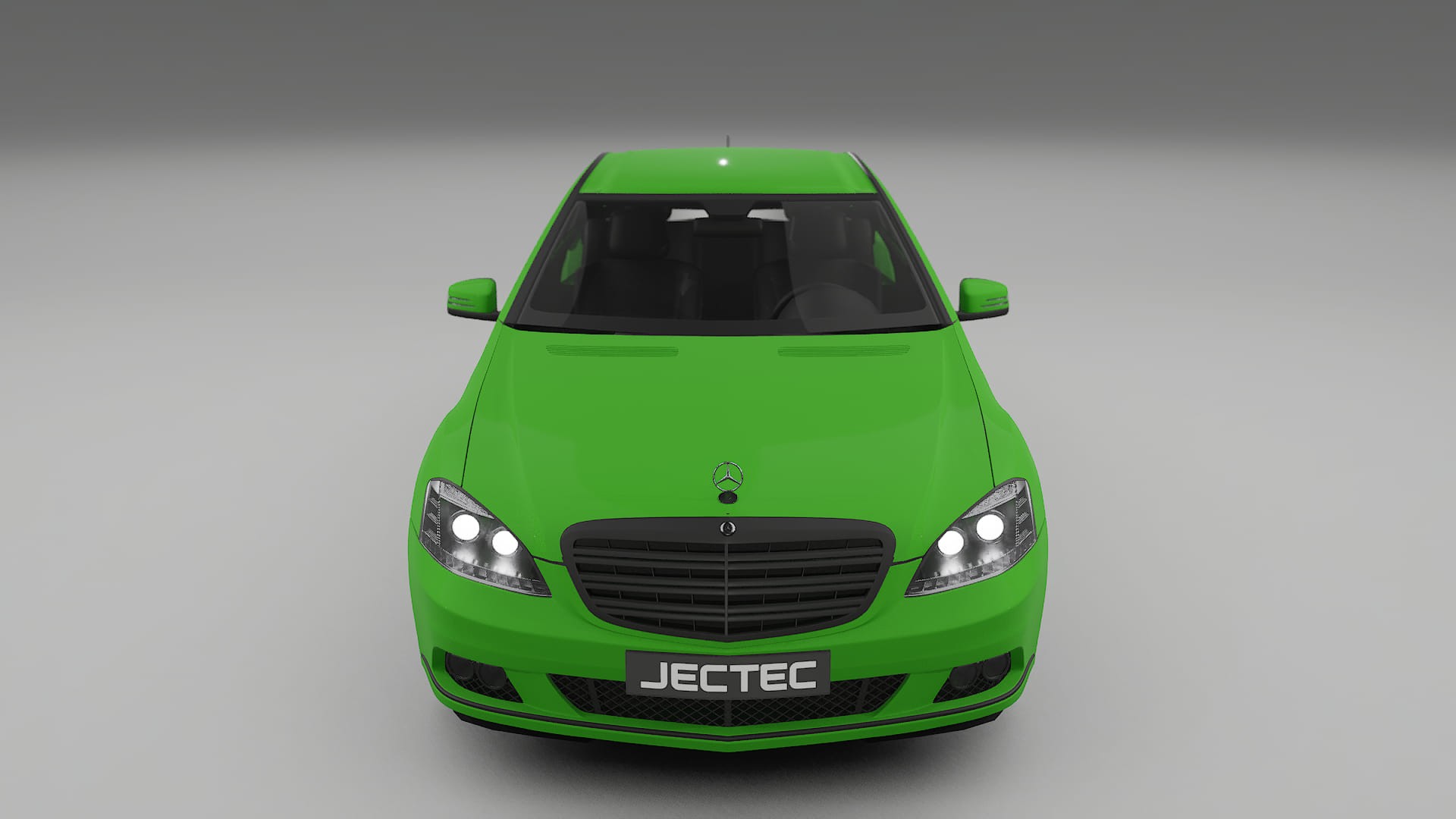 Mercedes S-class W221 facelift LCI TPU Paint Protection Film | VENOM Color Change PPF Full Pre-Cut Kit