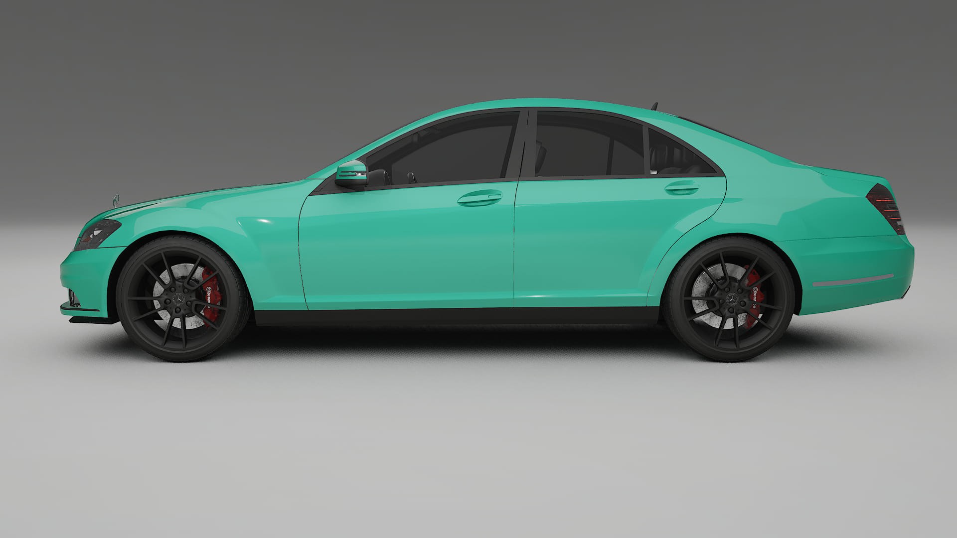 Mercedes S-class W221 facelift LCI TPU Paint Protection Film | JEWEL Color Change PPF Full Pre-Cut Kit