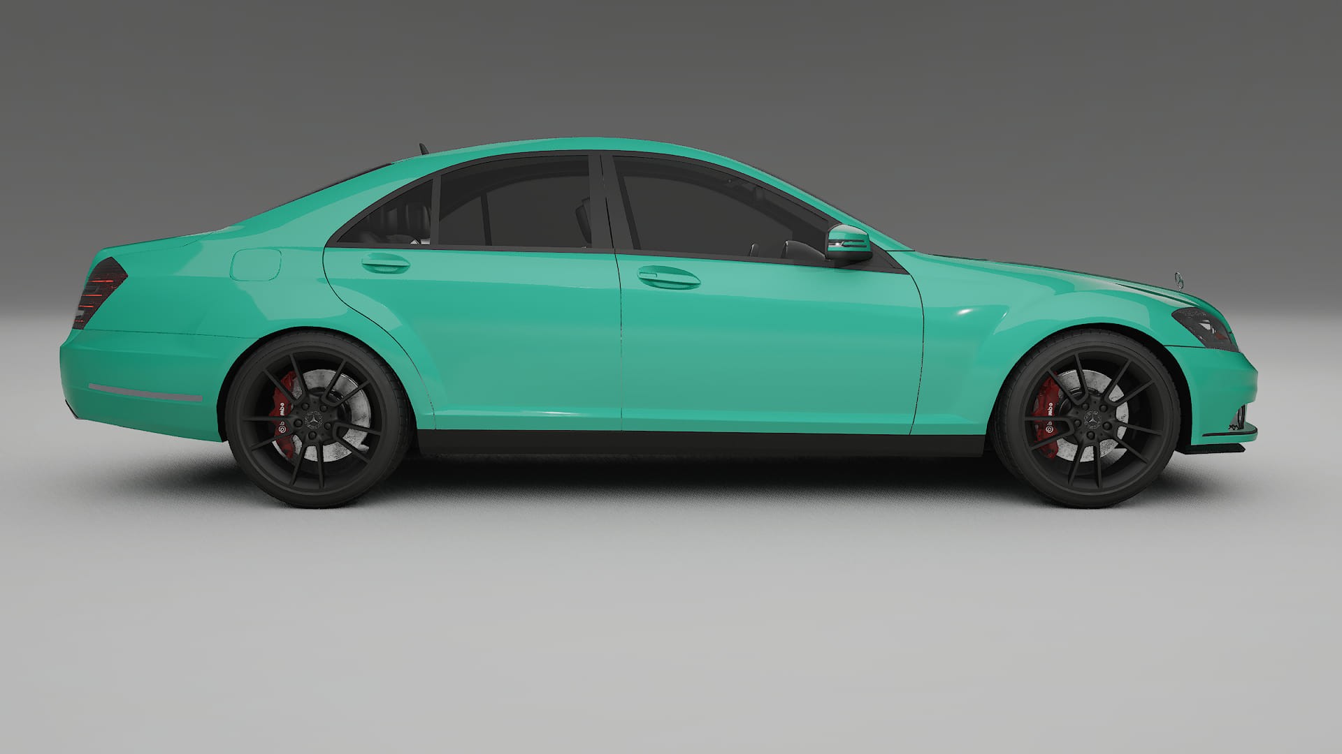 Mercedes S-class W221 facelift LCI TPU Paint Protection Film | JEWEL Color Change PPF Full Pre-Cut Kit