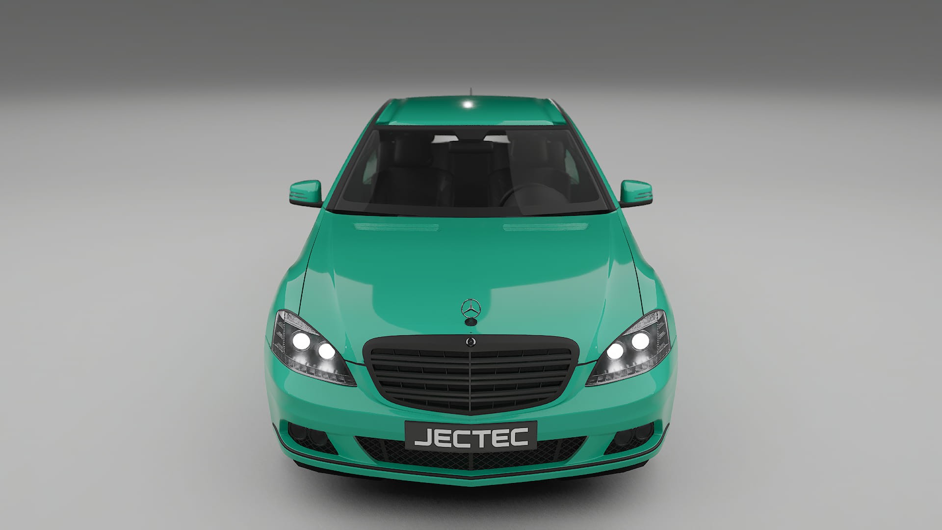 Mercedes S-class W221 facelift LCI TPU Paint Protection Film | JEWEL Color Change PPF Full Pre-Cut Kit