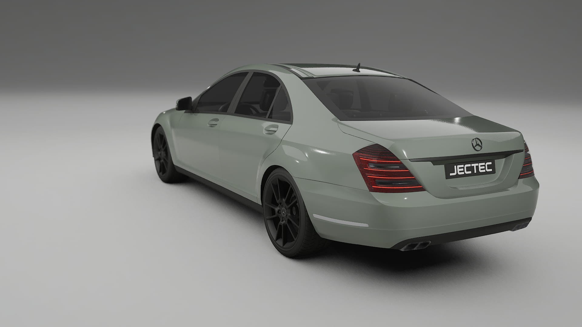 Mercedes S-class W221 facelift LCI TPU Paint Protection Film | SLATE Color Change PPF Full Pre-Cut Kit