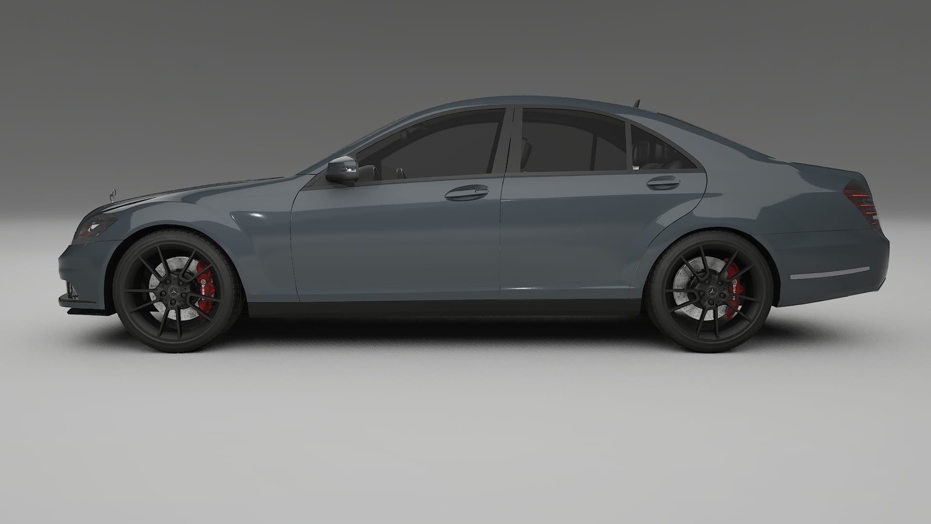 Mercedes S-class W221 facelift LCI TPU Paint Protection Film | GRANITE Color Change PPF Full Pre-Cut Kit