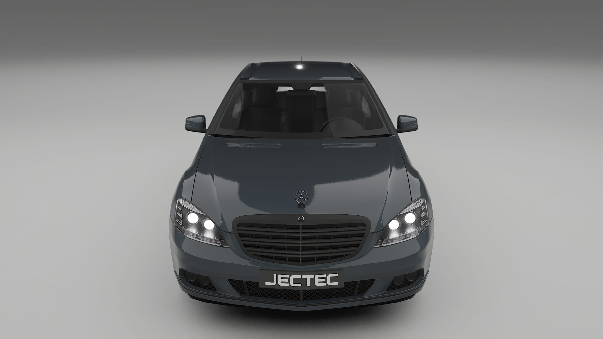 Mercedes S-class W221 facelift LCI TPU Paint Protection Film | GRANITE Color Change PPF Full Pre-Cut Kit