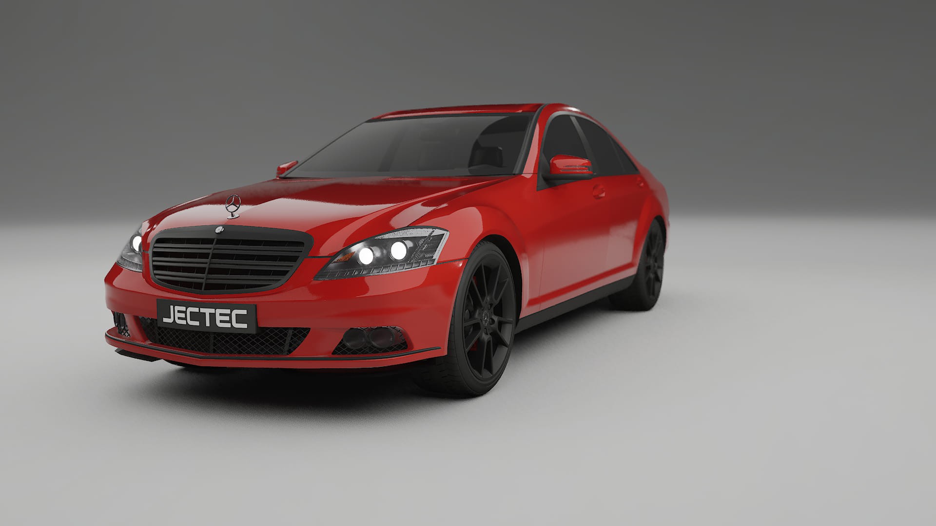 Mercedes S-class W221 facelift LCI TPU Paint Protection Film | BLAZE Color Change PPF Full Pre-Cut Kit