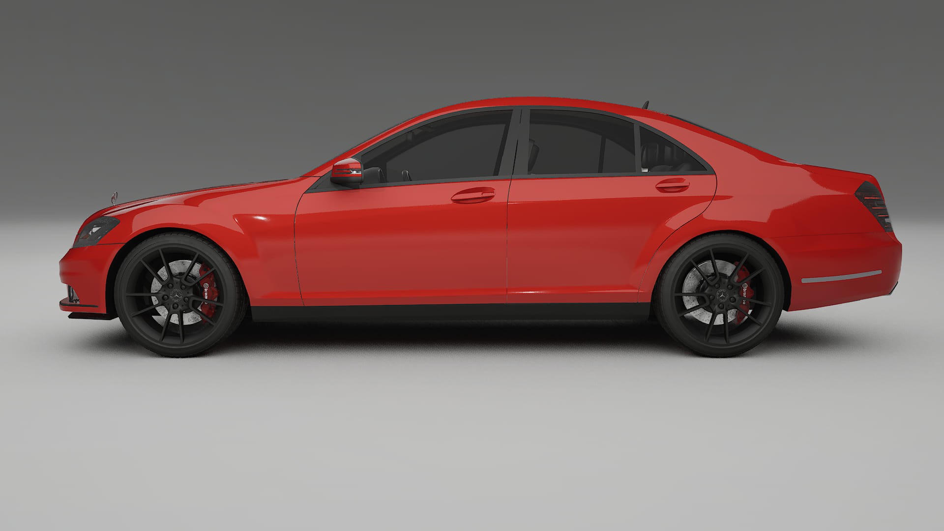 Mercedes S-class W221 facelift LCI TPU Paint Protection Film | BLAZE Color Change PPF Full Pre-Cut Kit