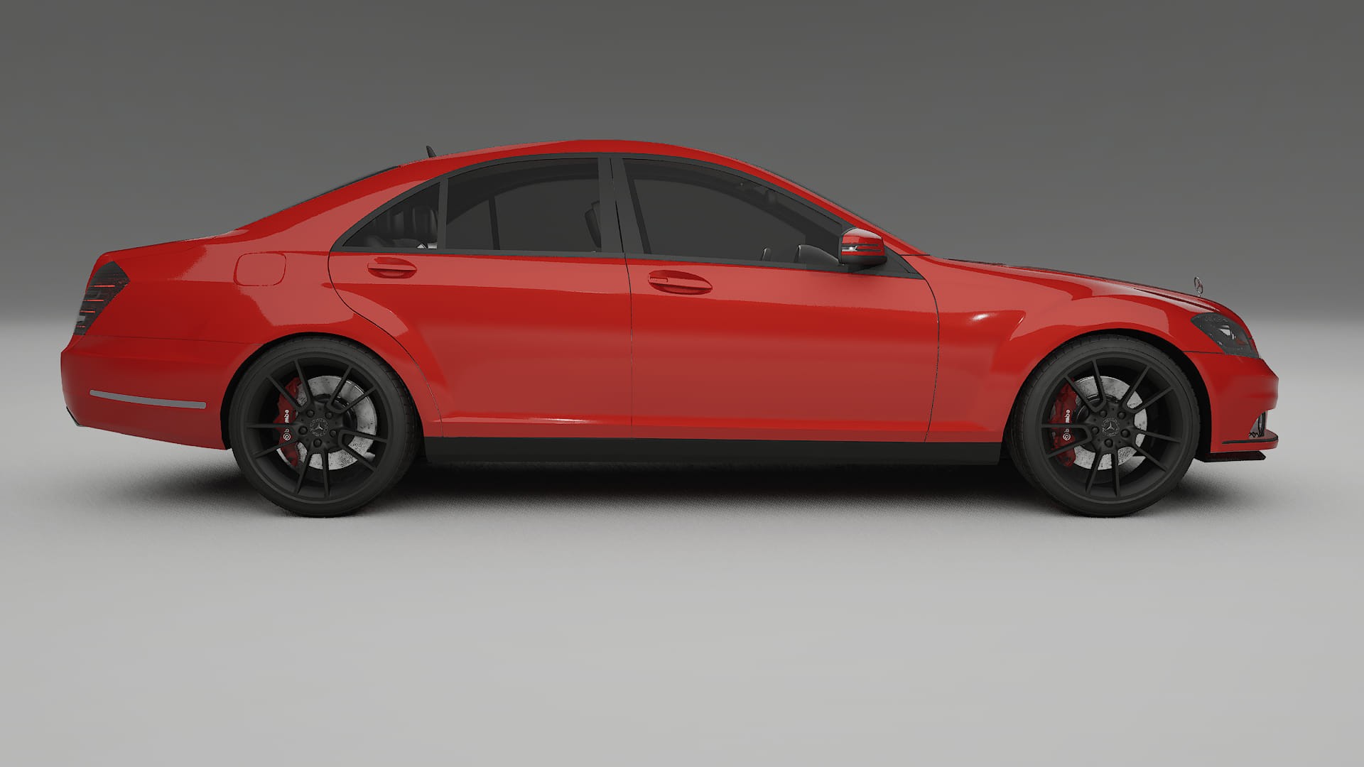 Mercedes S-class W221 facelift LCI TPU Paint Protection Film | BLAZE Color Change PPF Full Pre-Cut Kit