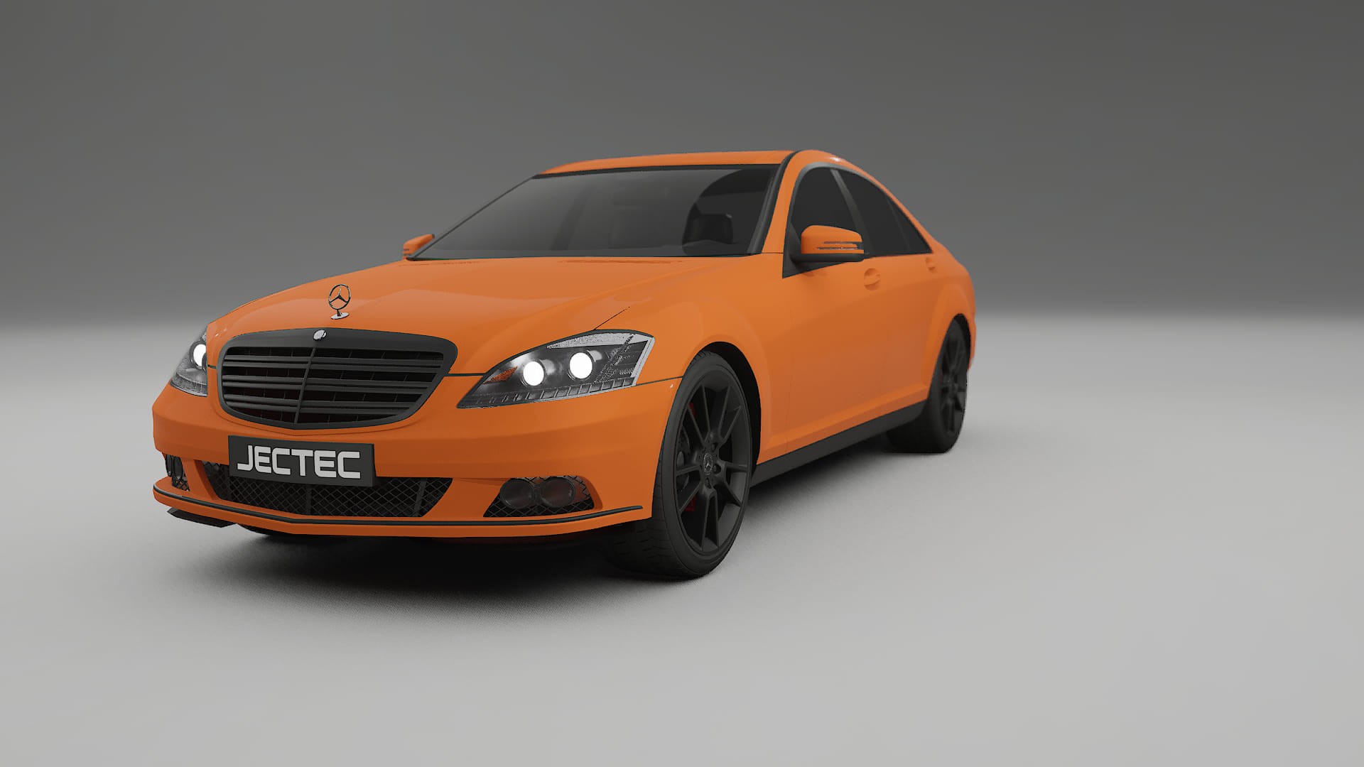 Mercedes S-class W221 facelift LCI TPU Paint Protection Film | ROCKET Color Change PPF Full Pre-Cut Kit