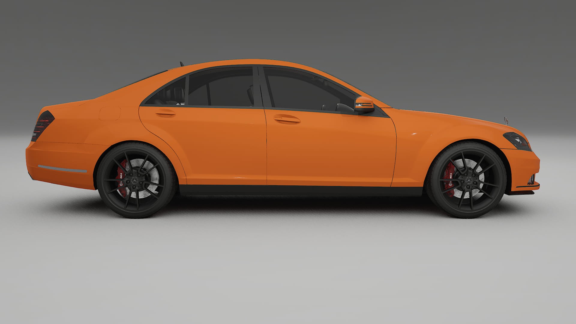 Mercedes S-class W221 facelift LCI TPU Paint Protection Film | ROCKET Color Change PPF Full Pre-Cut Kit