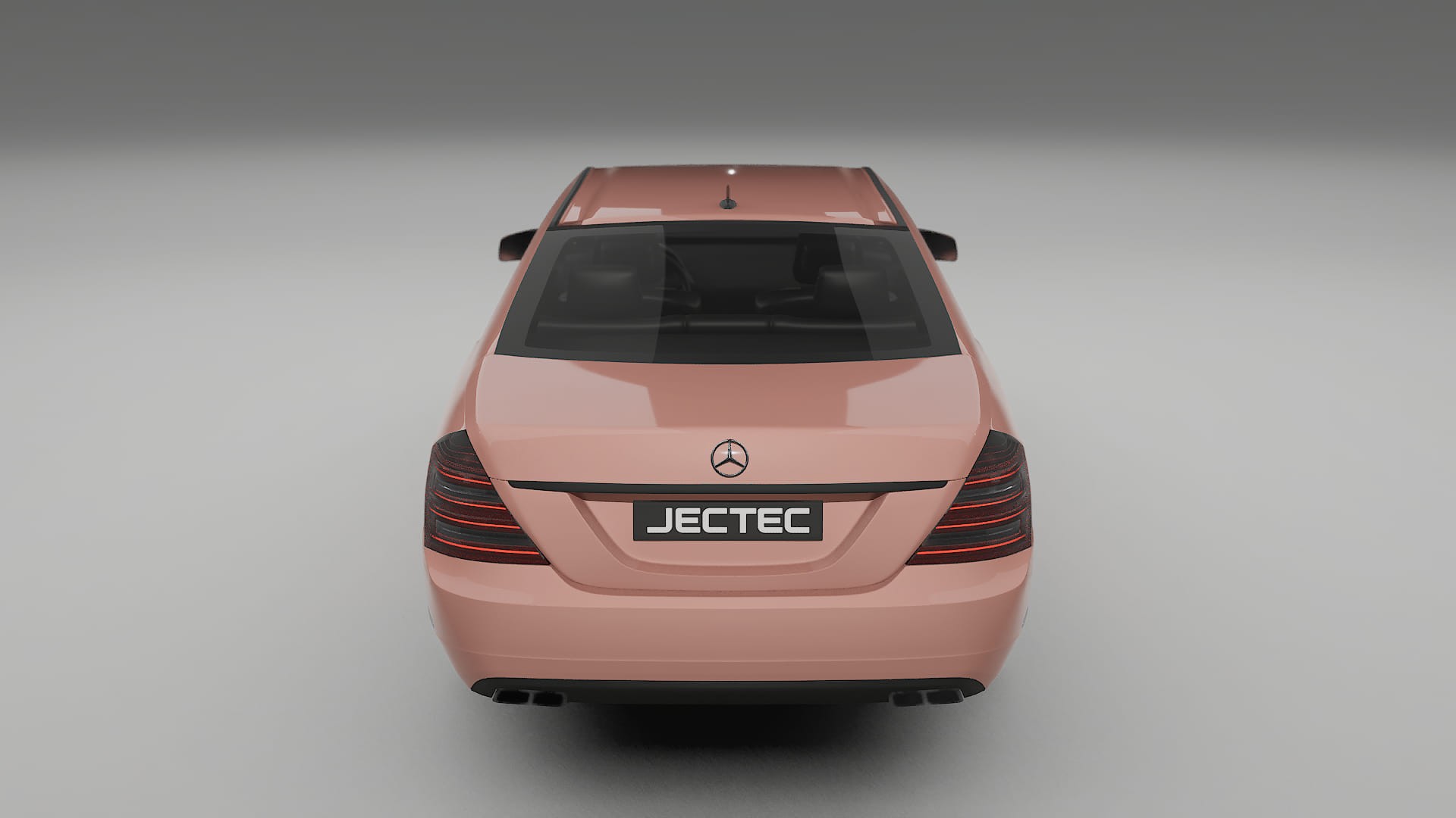 Mercedes S-class W221 facelift LCI TPU Paint Protection Film | BLUSH Color Change PPF Full Pre-Cut Kit