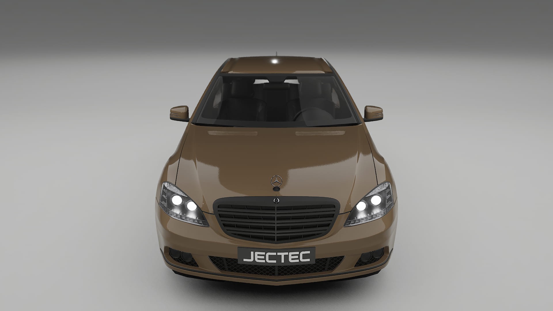 Mercedes S-class W221 facelift LCI TPU Paint Protection Film | SAHARA Color Change PPF Full Pre-Cut Kit