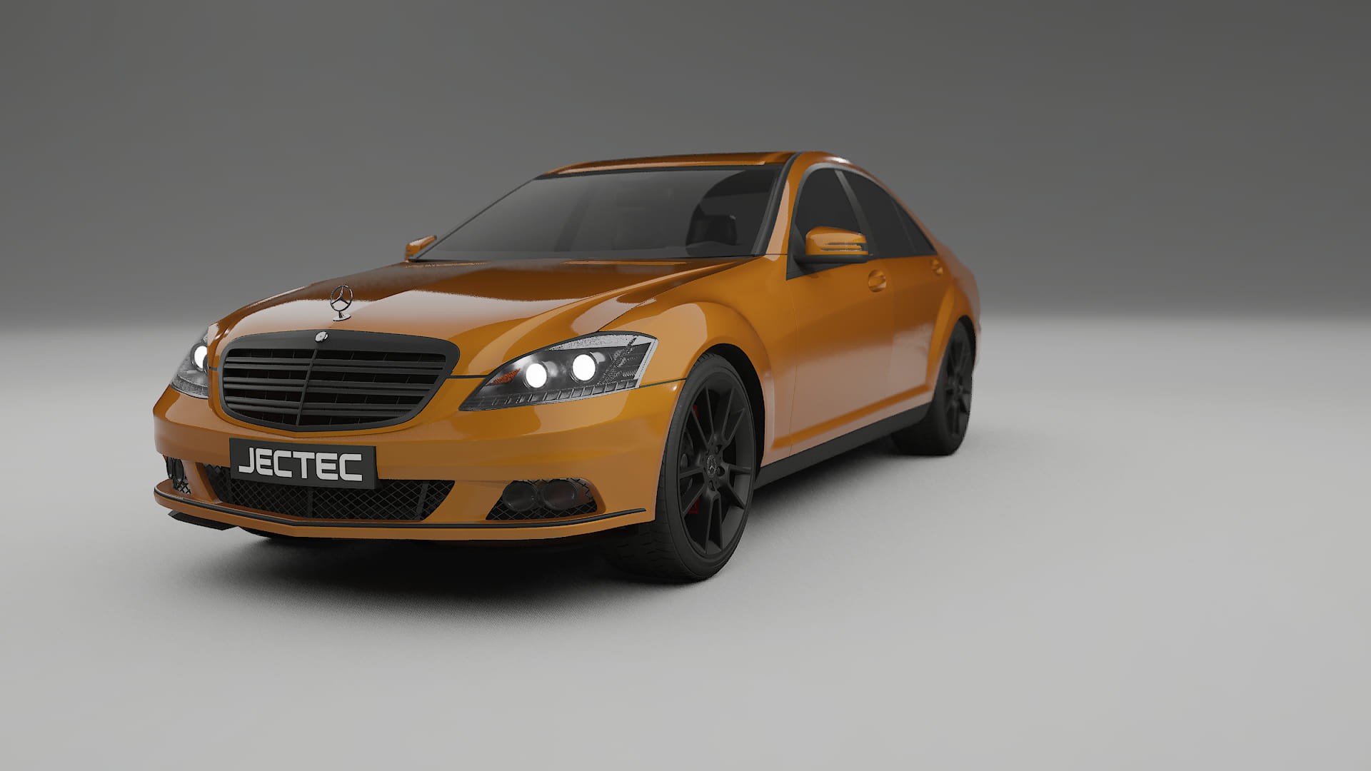 Mercedes S-class W221 facelift LCI TPU Paint Protection Film | DAISY Color Change PPF Full Pre-Cut Kit