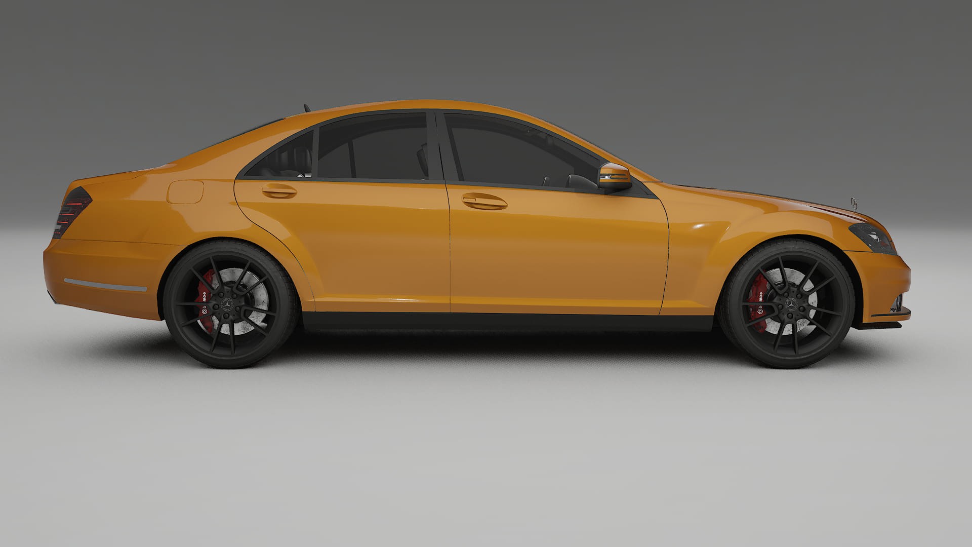 Mercedes S-class W221 facelift LCI TPU Paint Protection Film | DAISY Color Change PPF Full Pre-Cut Kit