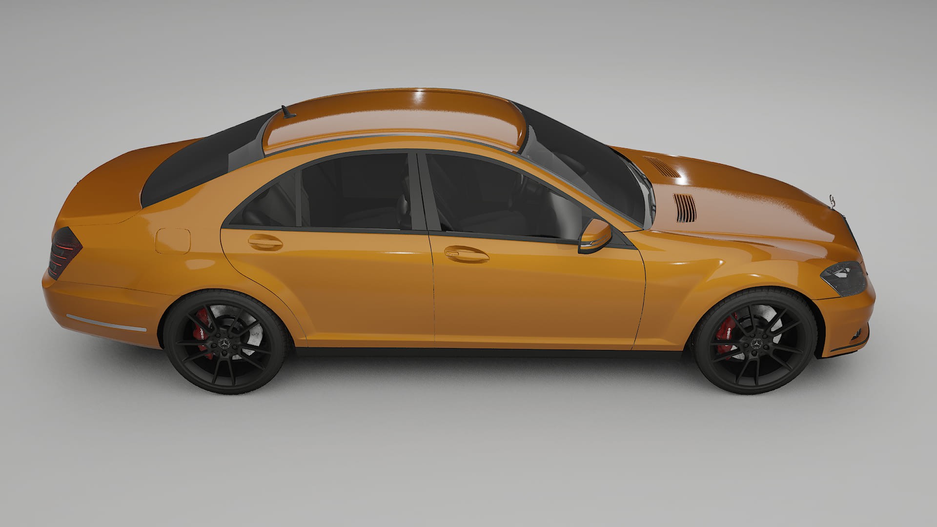 Mercedes S-class W221 facelift LCI TPU Paint Protection Film | DAISY Color Change PPF Full Pre-Cut Kit