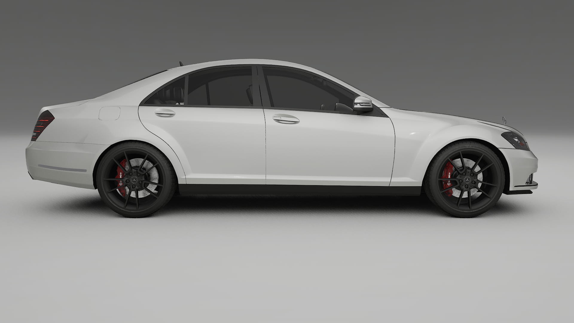 Mercedes S-class W221 facelift LCI TPU Paint Protection Film | PEARL Color Change PPF Full Pre-Cut Kit