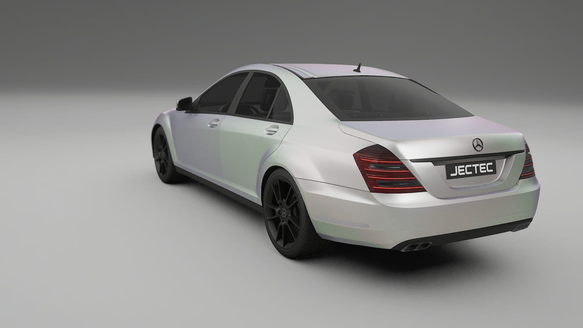 Mercedes S-class W221 facelift LCI TPU Paint Protection Film | NEBULA Color Change PPF Full Pre-Cut Kit