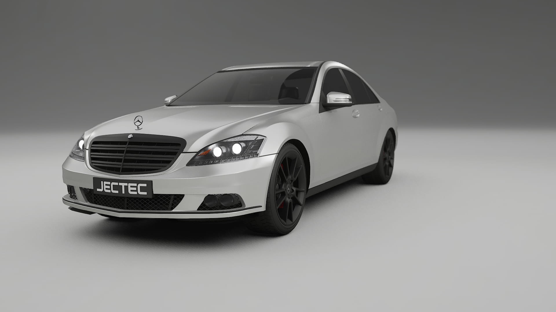 Mercedes S-class W221 facelift LCI TPU Paint Protection Film | OPAL Color Change PPF Full Pre-Cut Kit